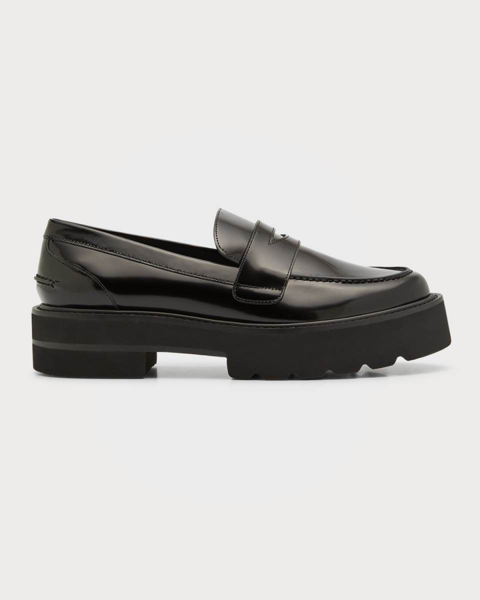 Ultralift Calfskin Penny Loafers